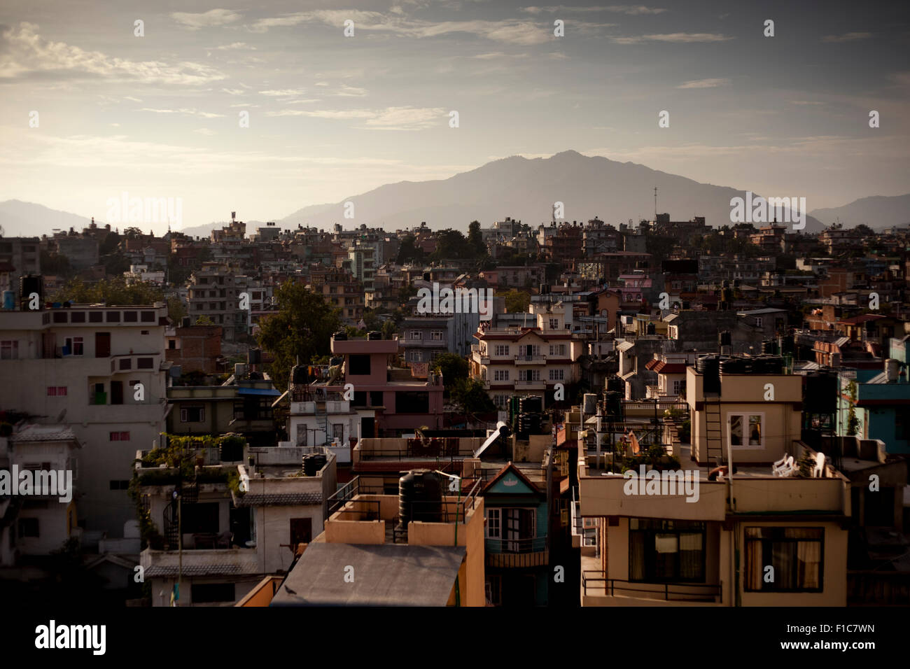 Kathmandu, Ansicht, Häuser Stockfoto