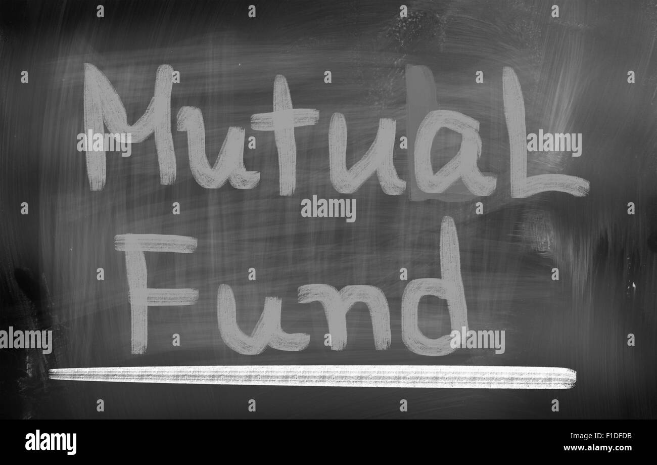 Investmentfonds-Konzept Stockfoto