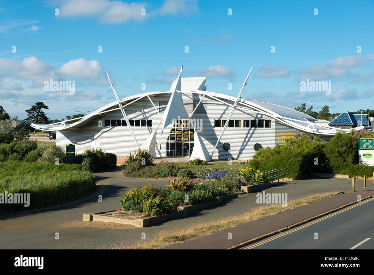 Vom Dinosaurier Isle Sauriermuseum in Sandown Isle Of Wight UK Stockfoto