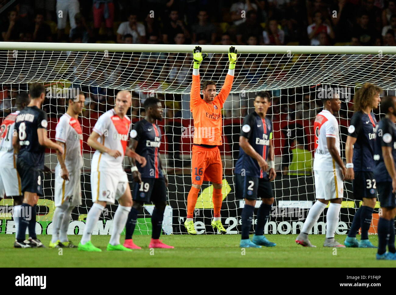 Monaco, Frankreich. 30. August 2015. Französischen Liga 1 Fußball