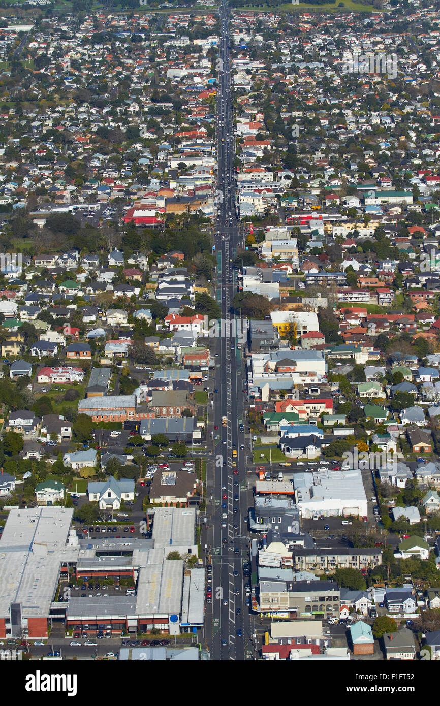 Dominion road auckland balmoral antenne nz neuseeland luftaufnahmen