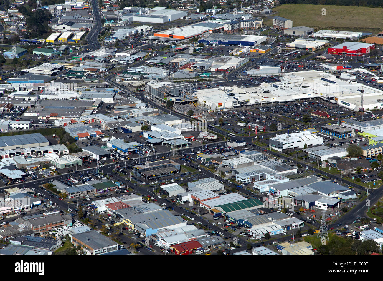 Lynn, Auckland, Nordinsel, Neuseeland - Antenne Stockfoto