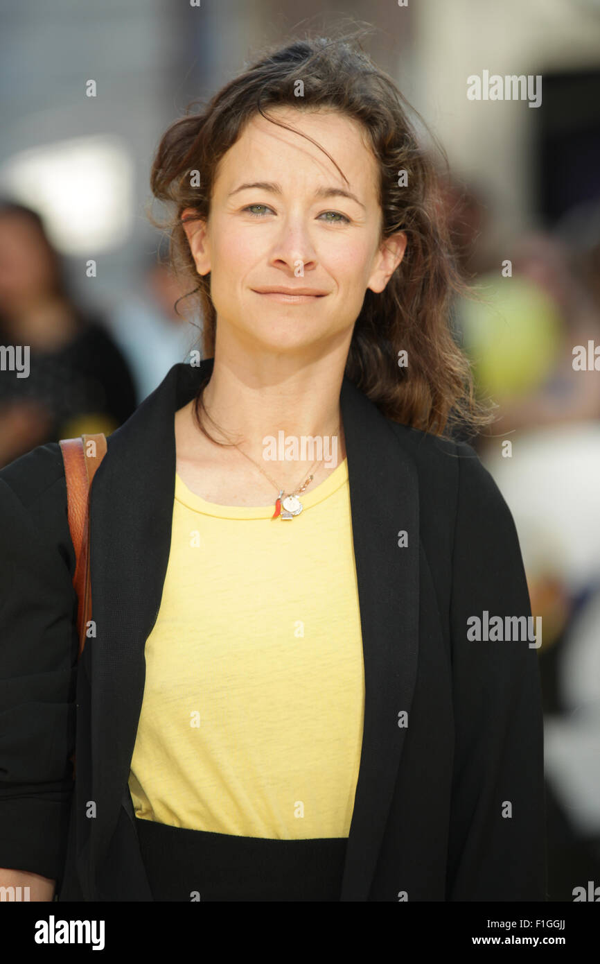 London, UK, 11. Juni 2015: Leah Wood besucht die Schergen - Weltpremiere im Odeon Leicester Square in London Stockfoto