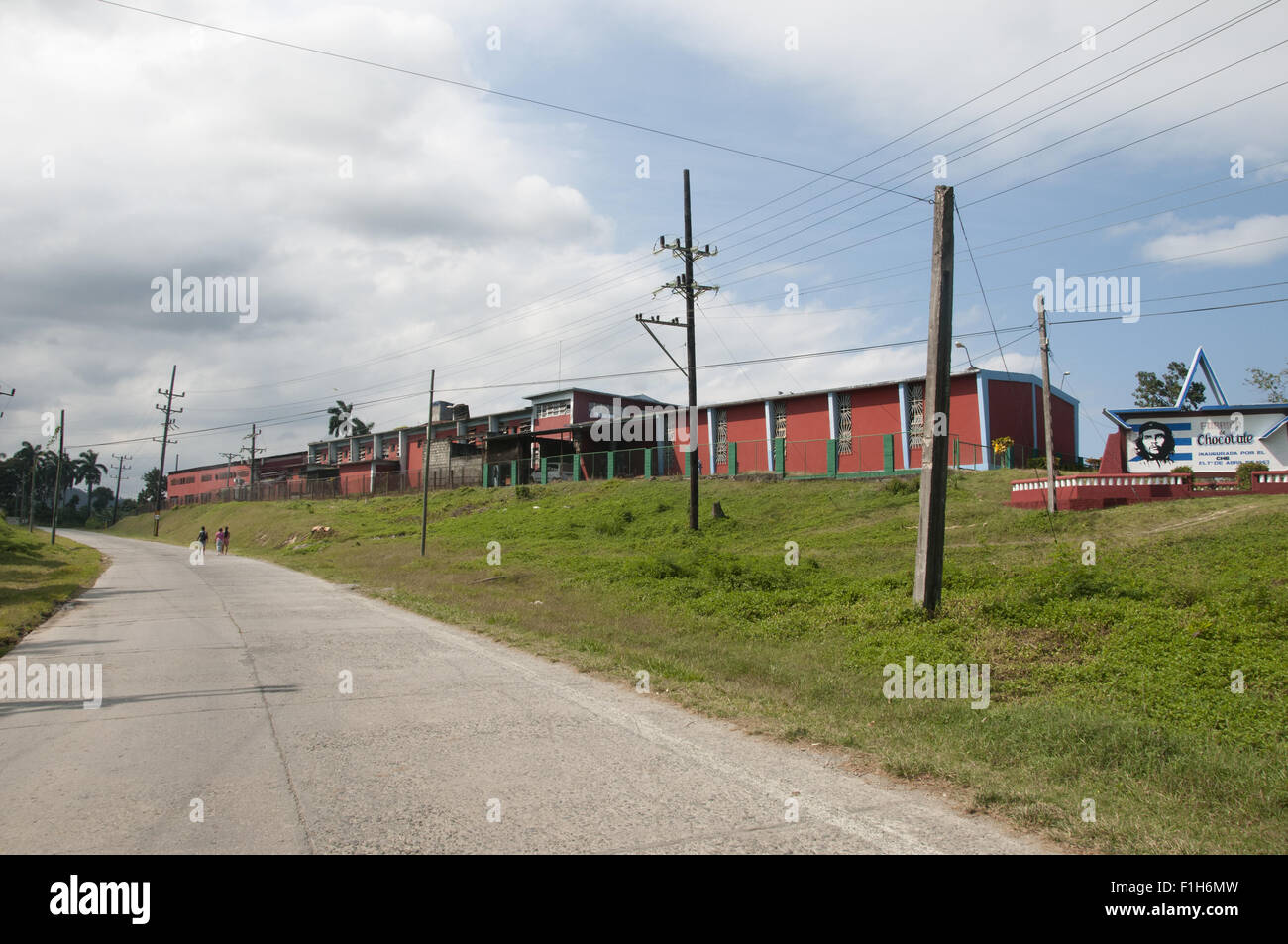 Schokoladenfabrik in Baracoa Stockfoto