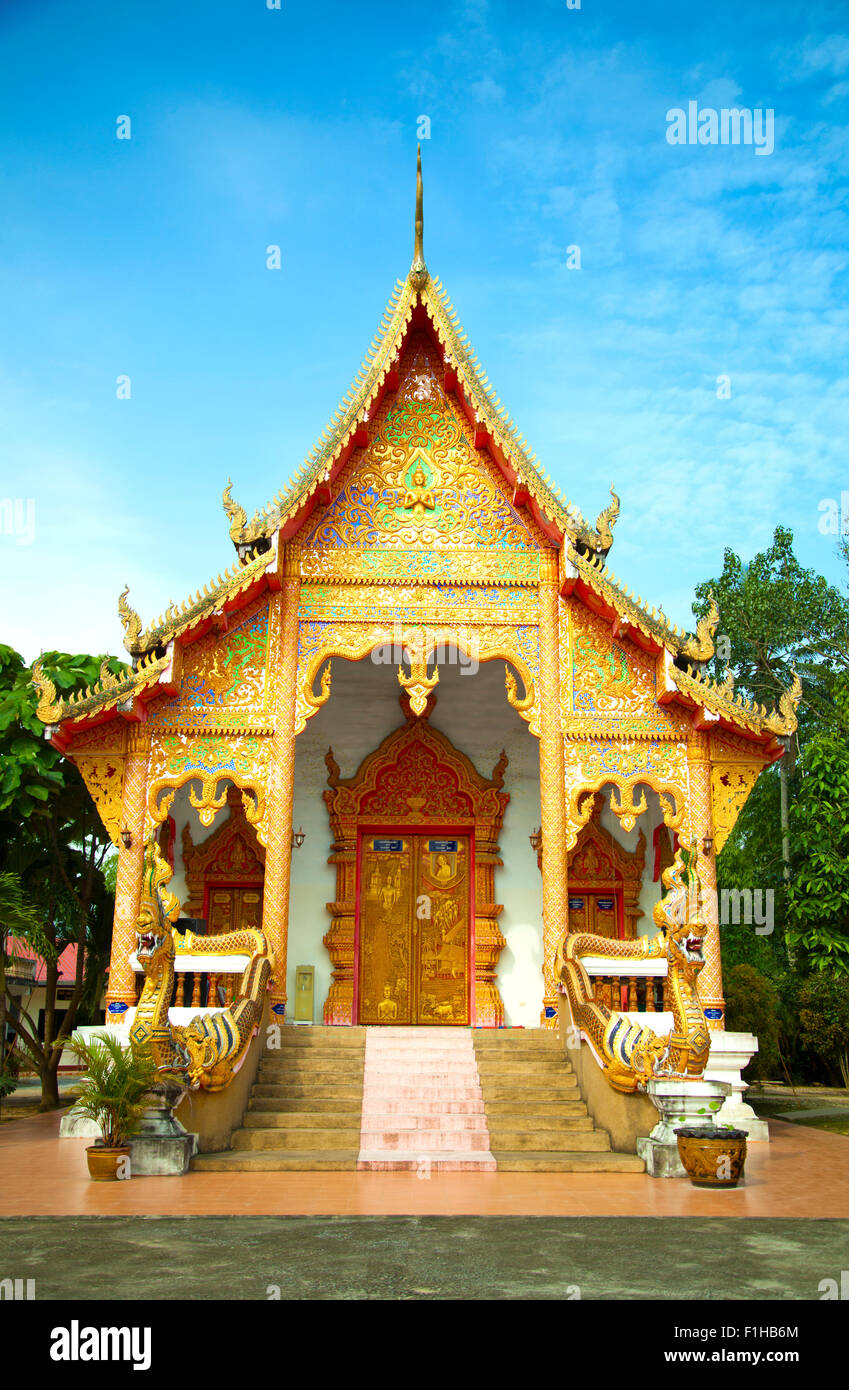 Thai Tempel im Norden von Thailand Stockfoto