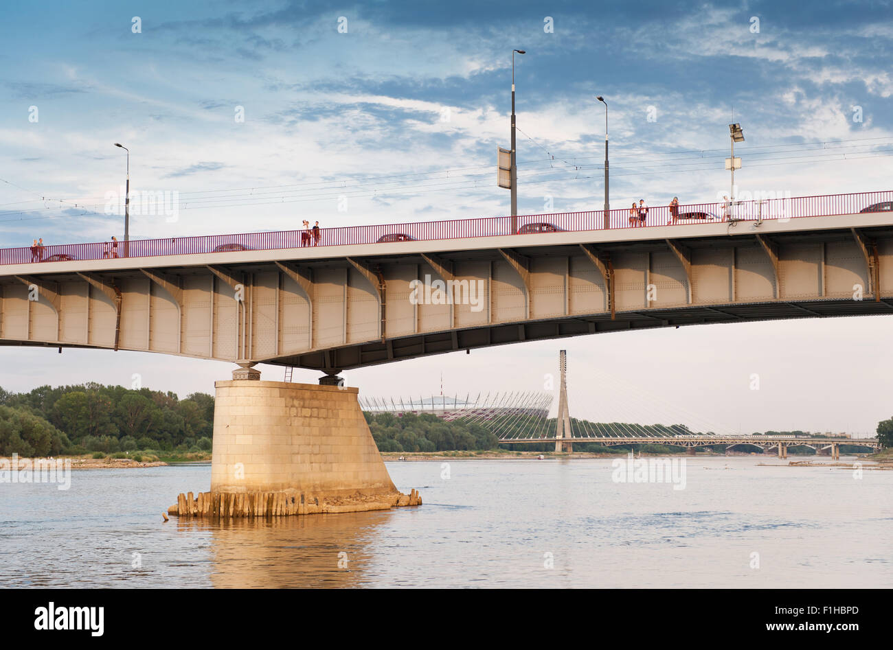 Bridge-Blick vom Boulevard Stockfoto