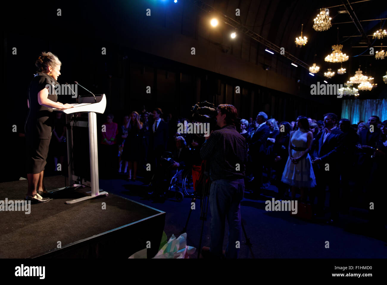 Sydney, Australien. 2. September 2015. Der australische Außenminister startete die Collette Dinnigan aufgeschnürt Ausstellung im Powehouse Museum in Sydney. Bildnachweis: MediaServicesAP/Alamy Live-Nachrichten Stockfoto