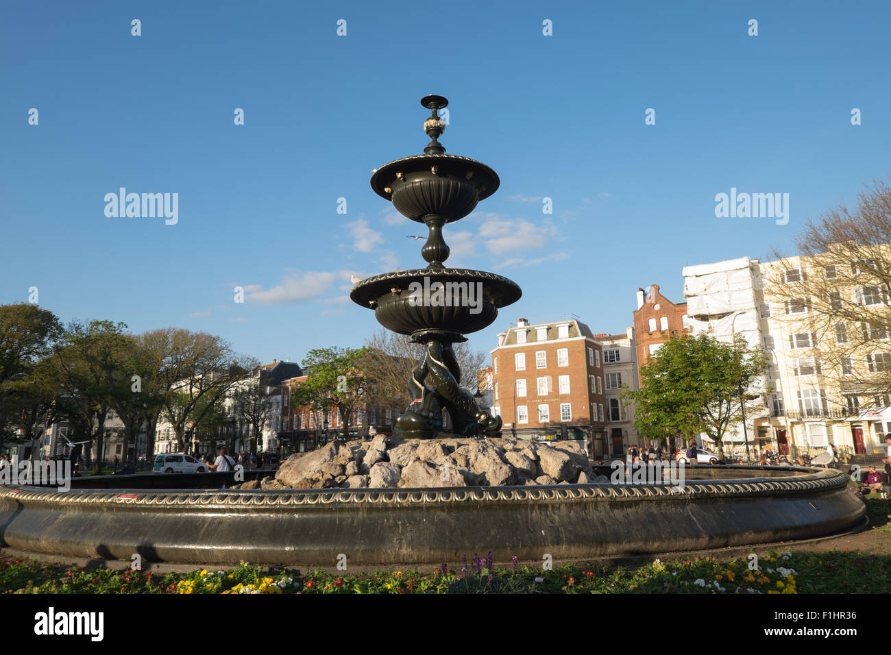 Brighton Festival in Steine Gärten Stockfoto