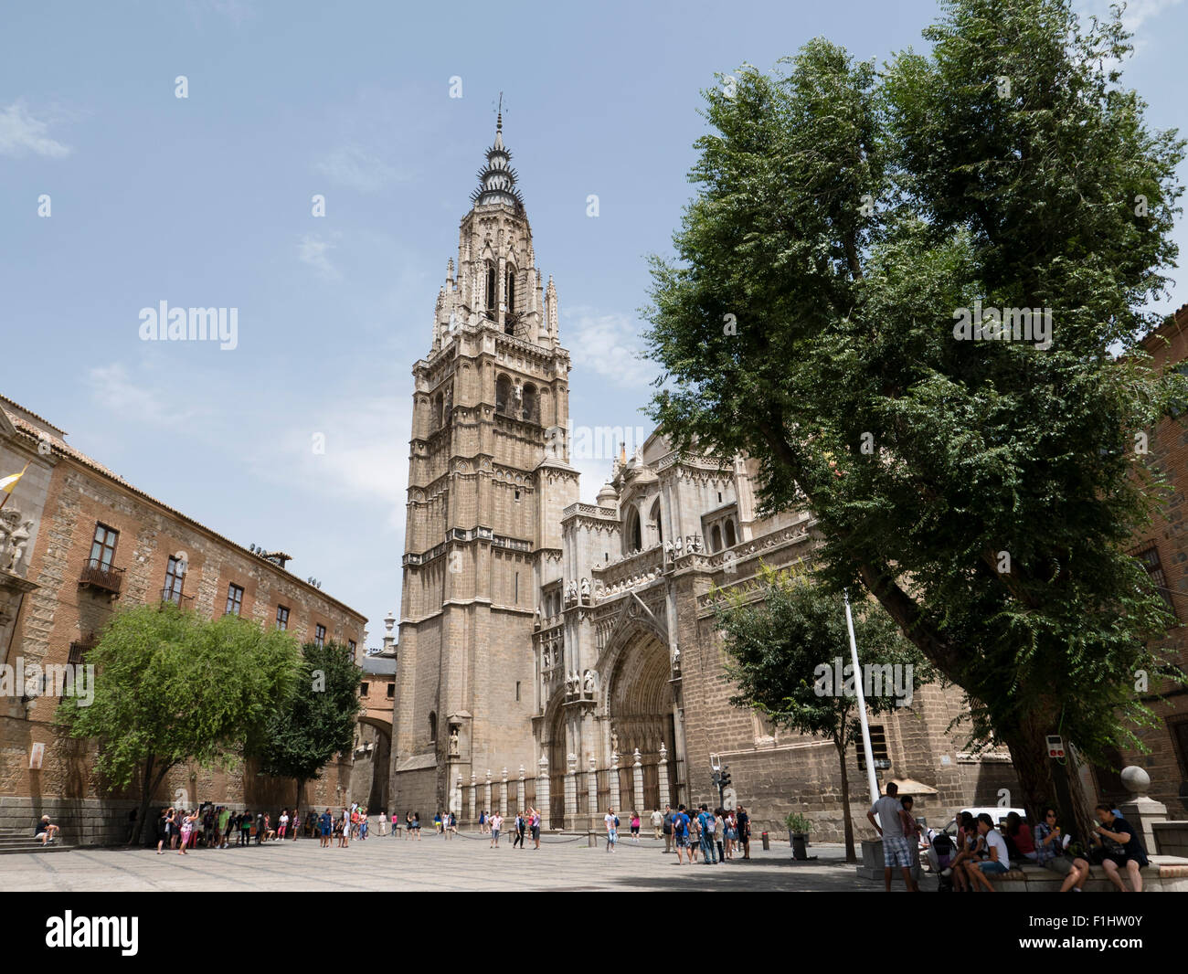 Der Primas-Kathedrale der Heiligen Maria von Toledo, (Catedral Primada Santa María de Toledo), Toledo, Castilla-La Mancha, Spanien. Stockfoto