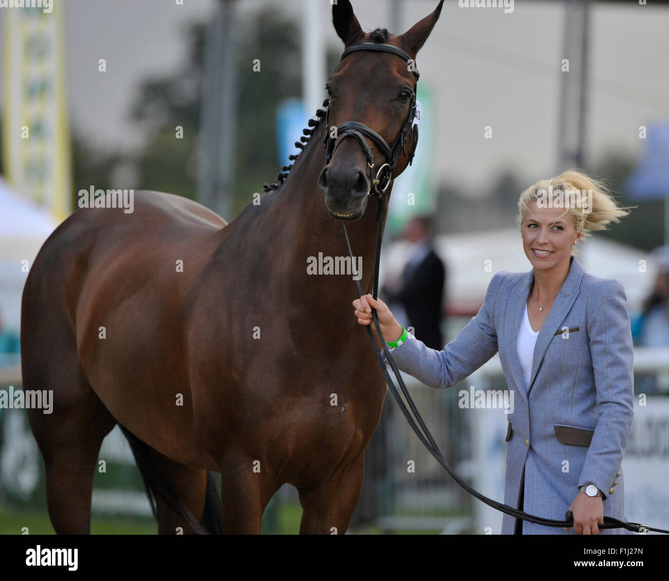 Stamford, Lincs, UK. 2. September 2015. Der Land Rover Burghley Horse Trials 2015 Credit: Stephen Bartholomäus/Alamy Live-Nachrichten Stockfoto