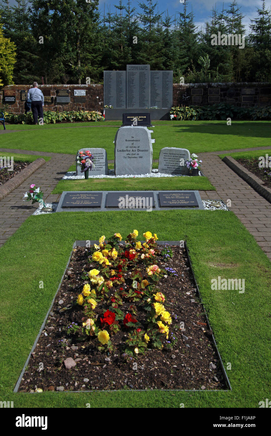 Lockerbie PanAm103 In Erinnerung Memorial Stockfoto