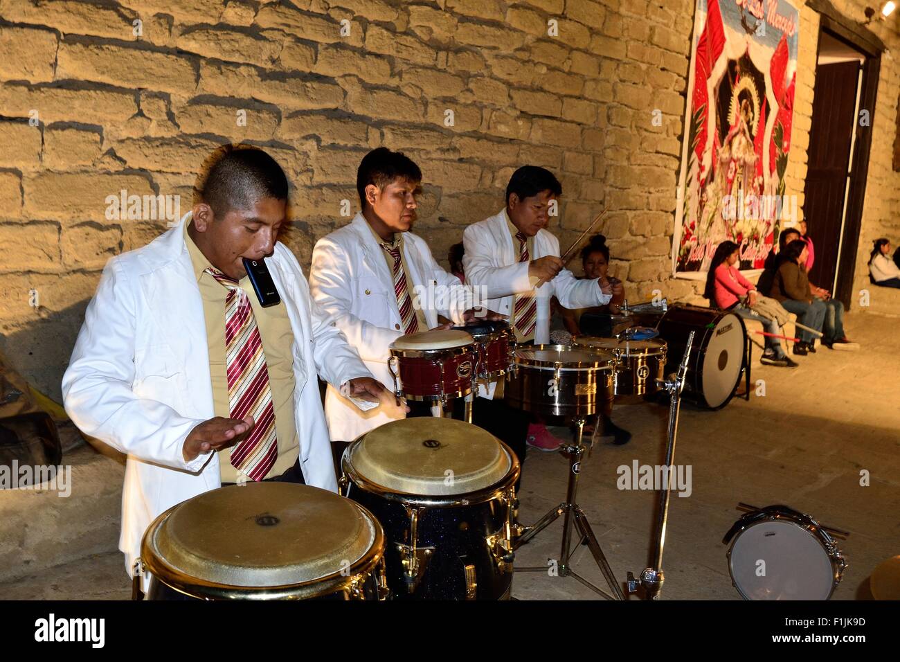 Band - Kirche San Lucas de Colan - Fiestas De La Virgen de las Mercedes ...