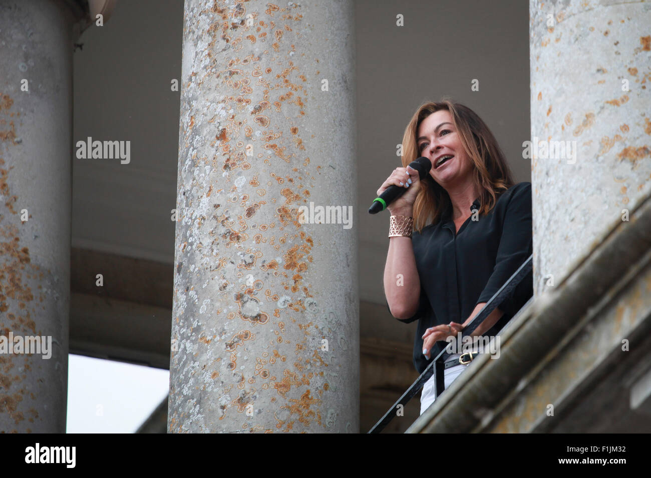 Goodwood Festival of Speed - Tag 3 mit: Suzi Perry wo: West Sussex, Großbritannien wenn: 28. Juni 2015 Stockfoto