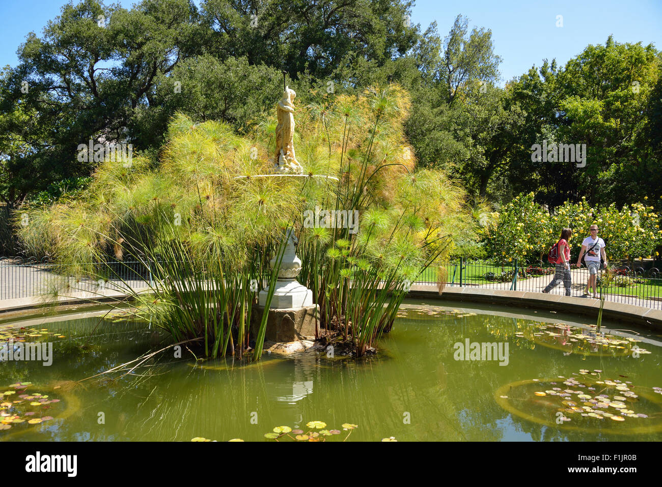 Thorne-Brunnen in der Public Garden, Garten, Cape Town, Western Cape Province, Südafrika Stockfoto