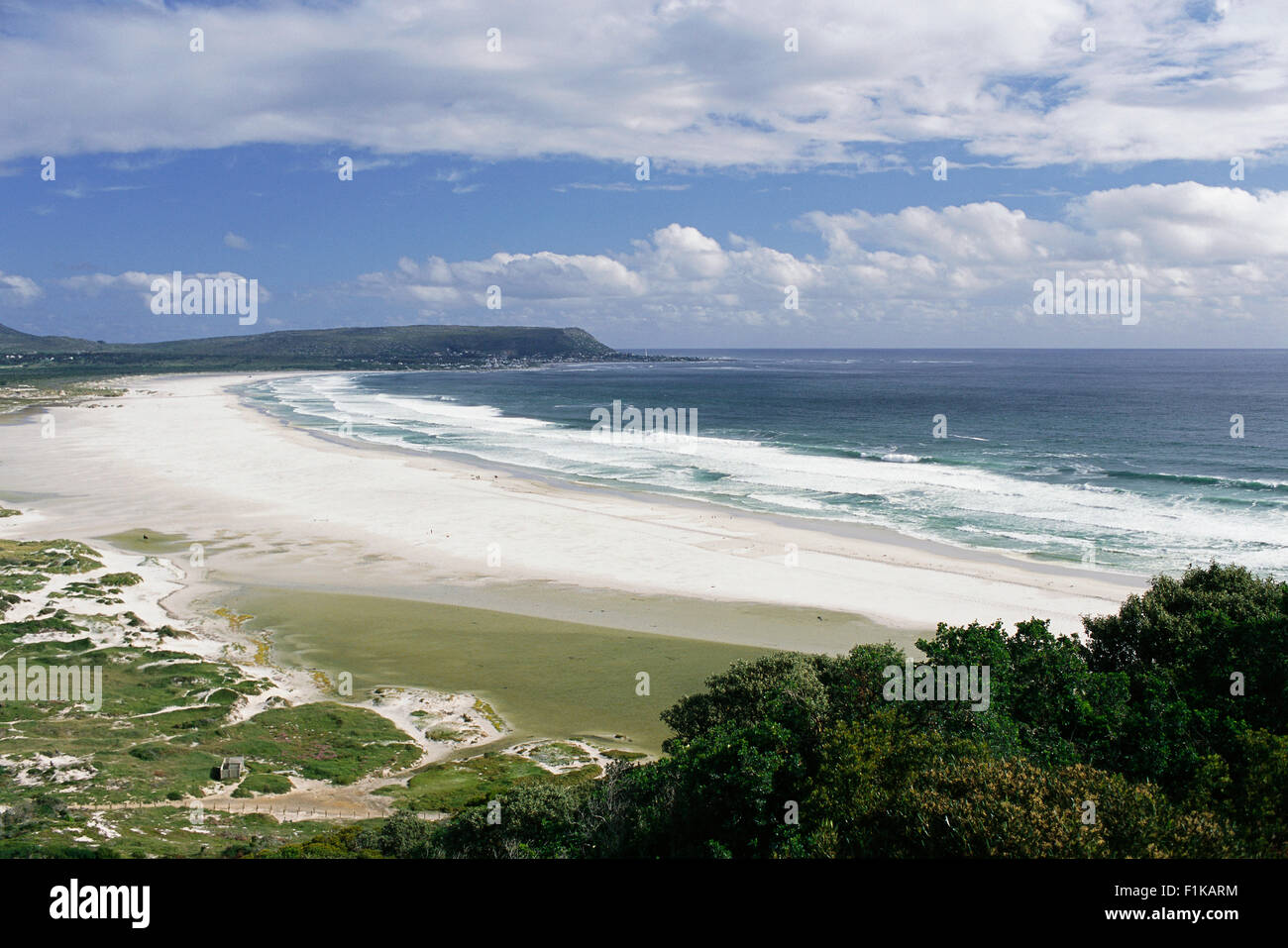 Strand in Noordhoek, Kap-Halbinsel, Western Cape, Südafrika Stockfoto