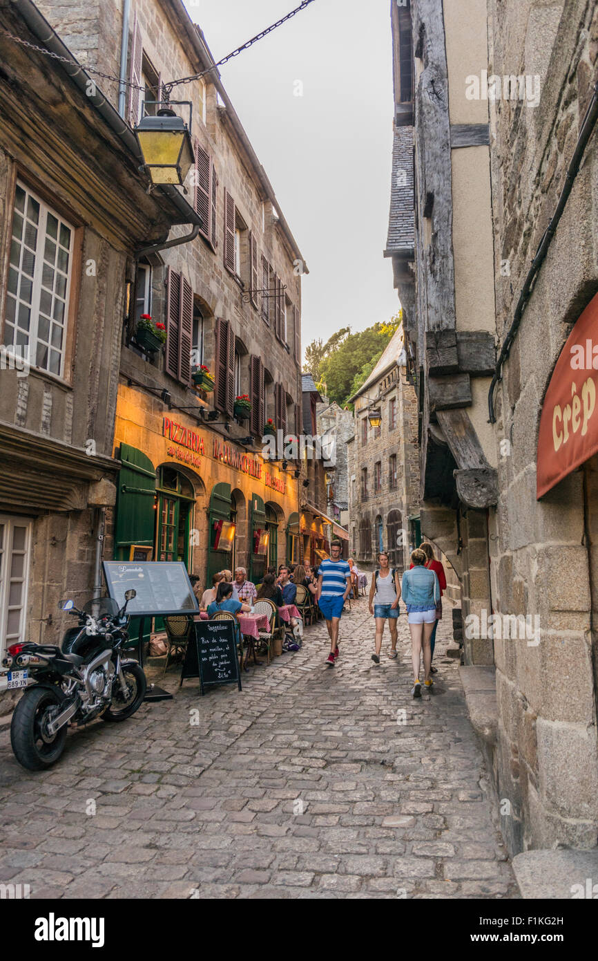 Dinan, Bretagne, Frankreich Stockfoto