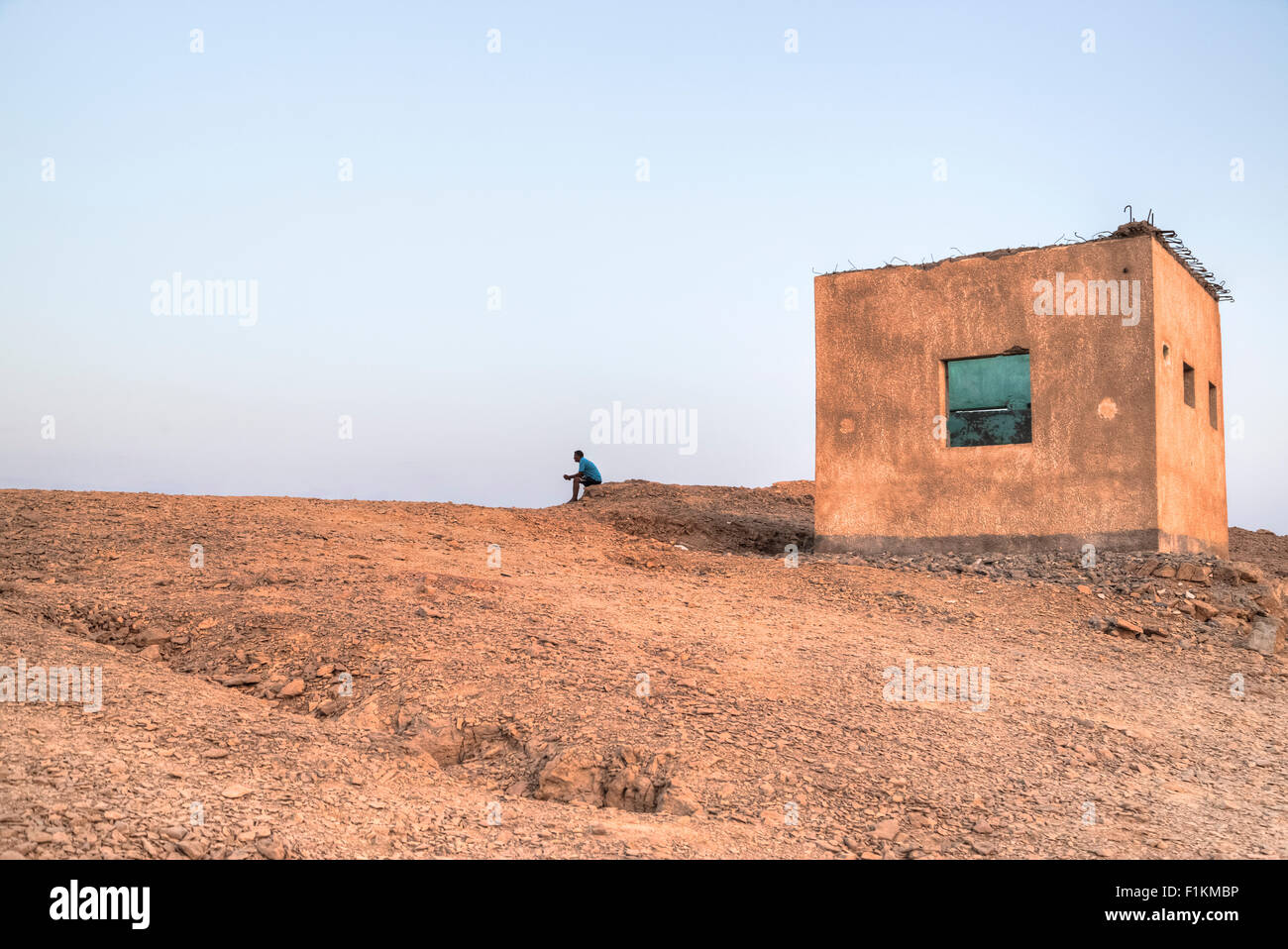 Umm el Howeitat, ghost Town, Safaga, Ägypten, Afrika Stockfoto