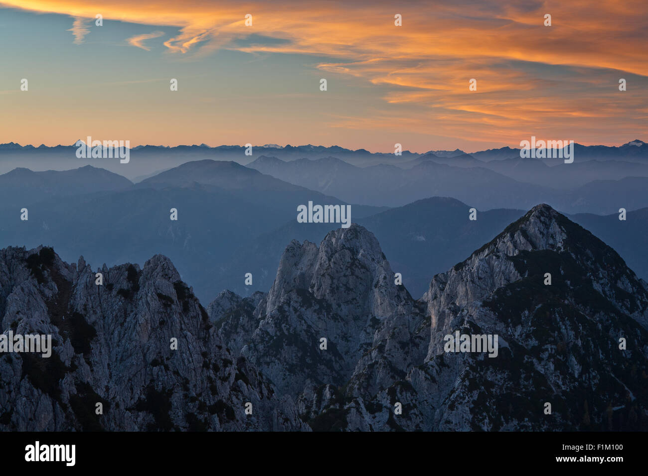 Spannende Hochste Berge Slowenien Bild