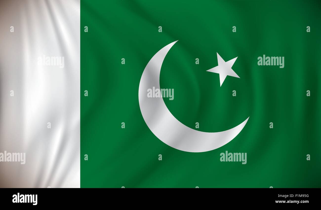 Free Pakistan Kricket Planke, pcb Flagge Wellen mit realistisch stoßen Free Pakistan Kricket Planke, pcb Flagge Wellen mit realistisch stoßen