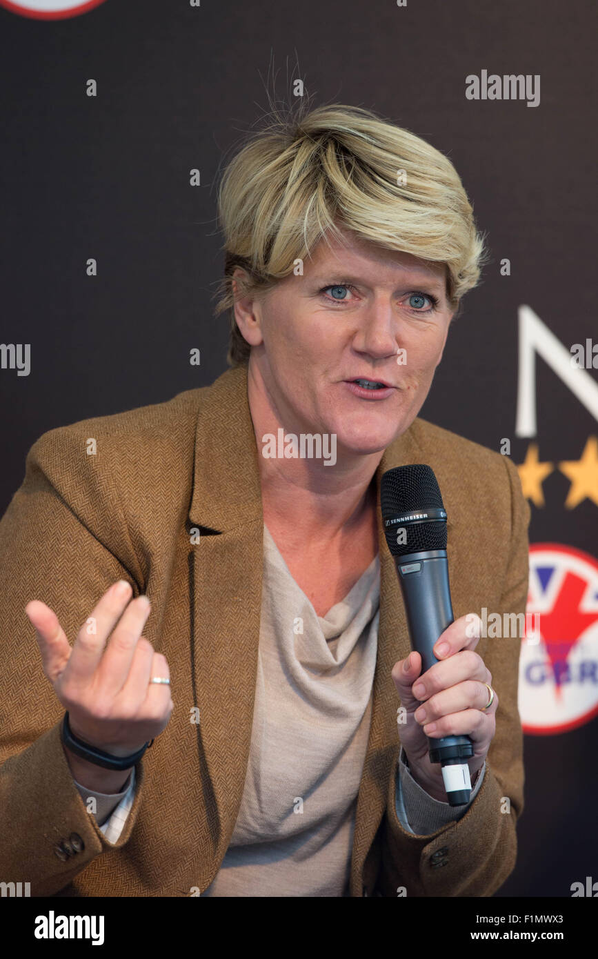 Stamford, Lincs, UK. 4. September 2015. Der Land Rover Burghley Horse Trials 2015 Clare Glatzenbildung Credit: Tim Scrivener/Alamy Live-Nachrichten Stockfoto