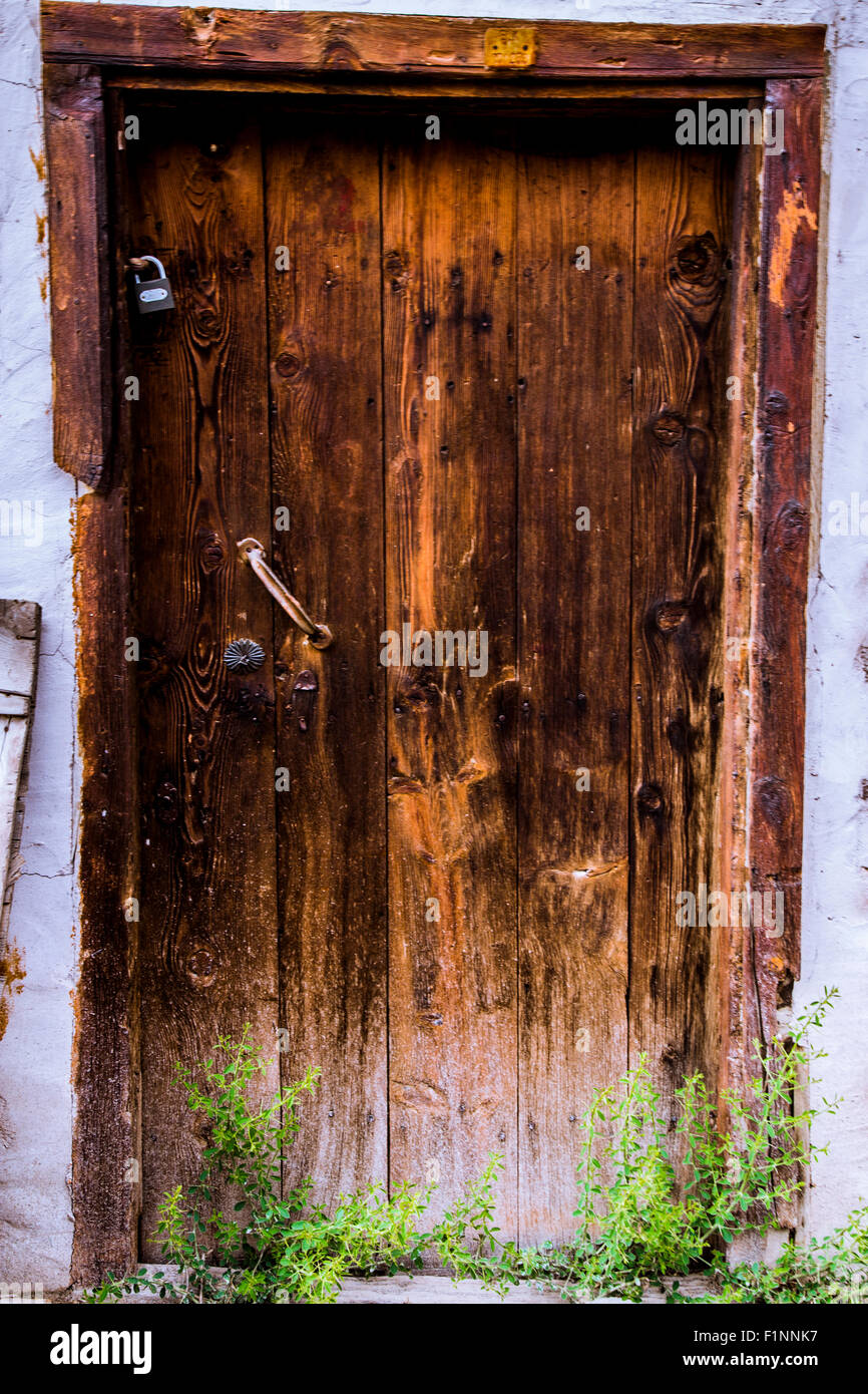 Alte Tür Stockfoto