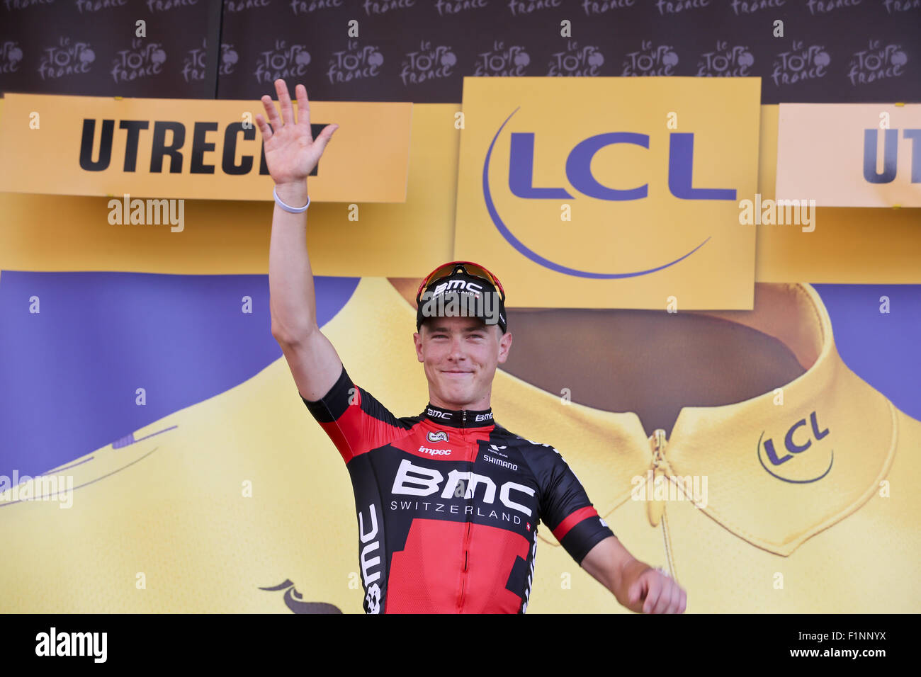 Tour de France 2015 - Stufe 1 Featuring: Rohan Dennis Where: Utrecht, Niederlande bei: 4. Juli 2015 Stockfoto