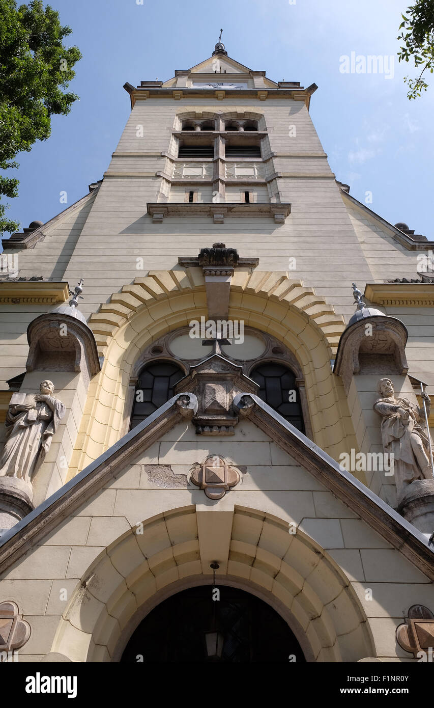 Kirche St. Jakob in Ljubljana, Slowenien Stockfoto