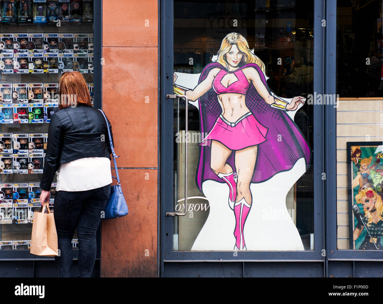 Nördlichen Viertel Manchester einkaufen Stockfoto