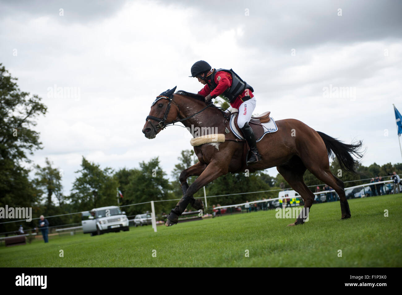 Stamford, Lincs, UK. 5. September 2015. Der Land Rover Burghley Horse Trials 2015 Credit: Stephen Bartholomäus/Alamy Live-Nachrichten Stockfoto