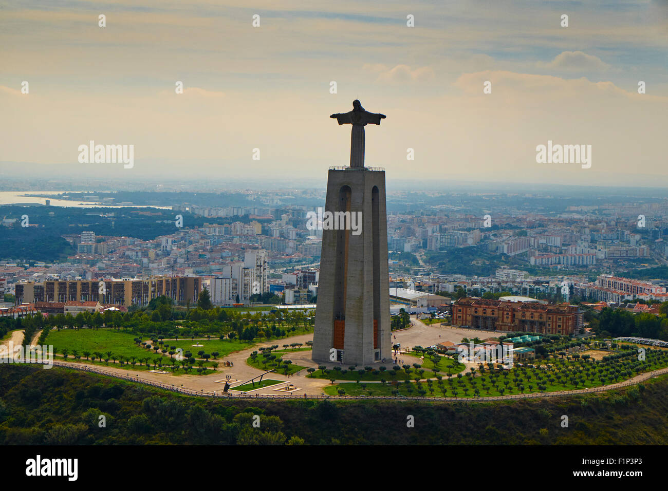 Portugal, Lissabon, Cristo Ré statue Stockfoto