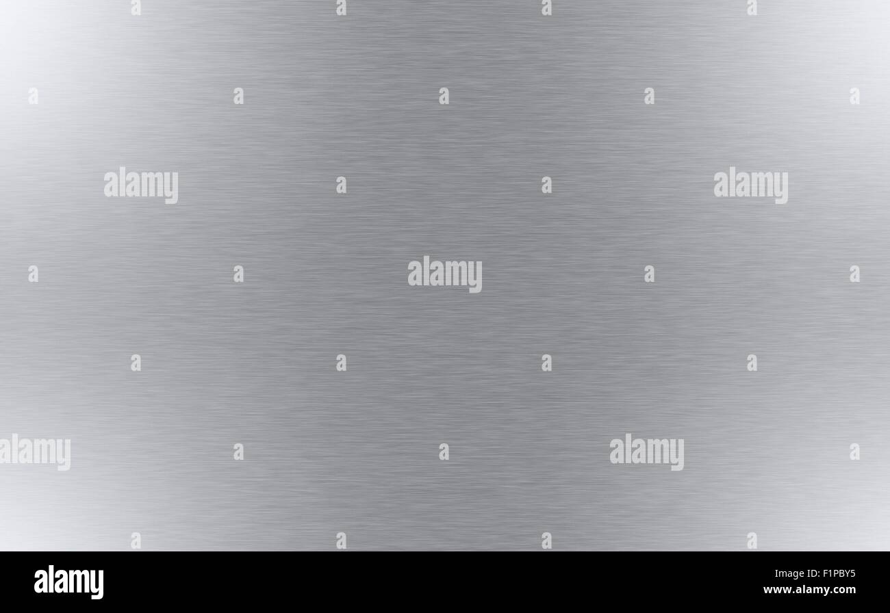 Polierte Metall Textur / Hintergrund. Horizontal poliertem Metall Hintergrund. Stockfoto