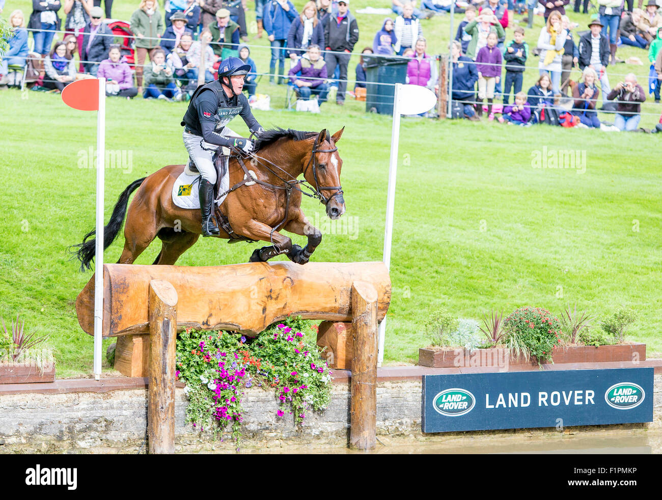 Burghley, Stamford, Lincs, UK. 05. Sep, 2015. Land Rover Burghley Horse Trials. Oliver Townsend auf Dromgurrihy Kredit: Action Plus Sport/Alamy Live News Stockfoto