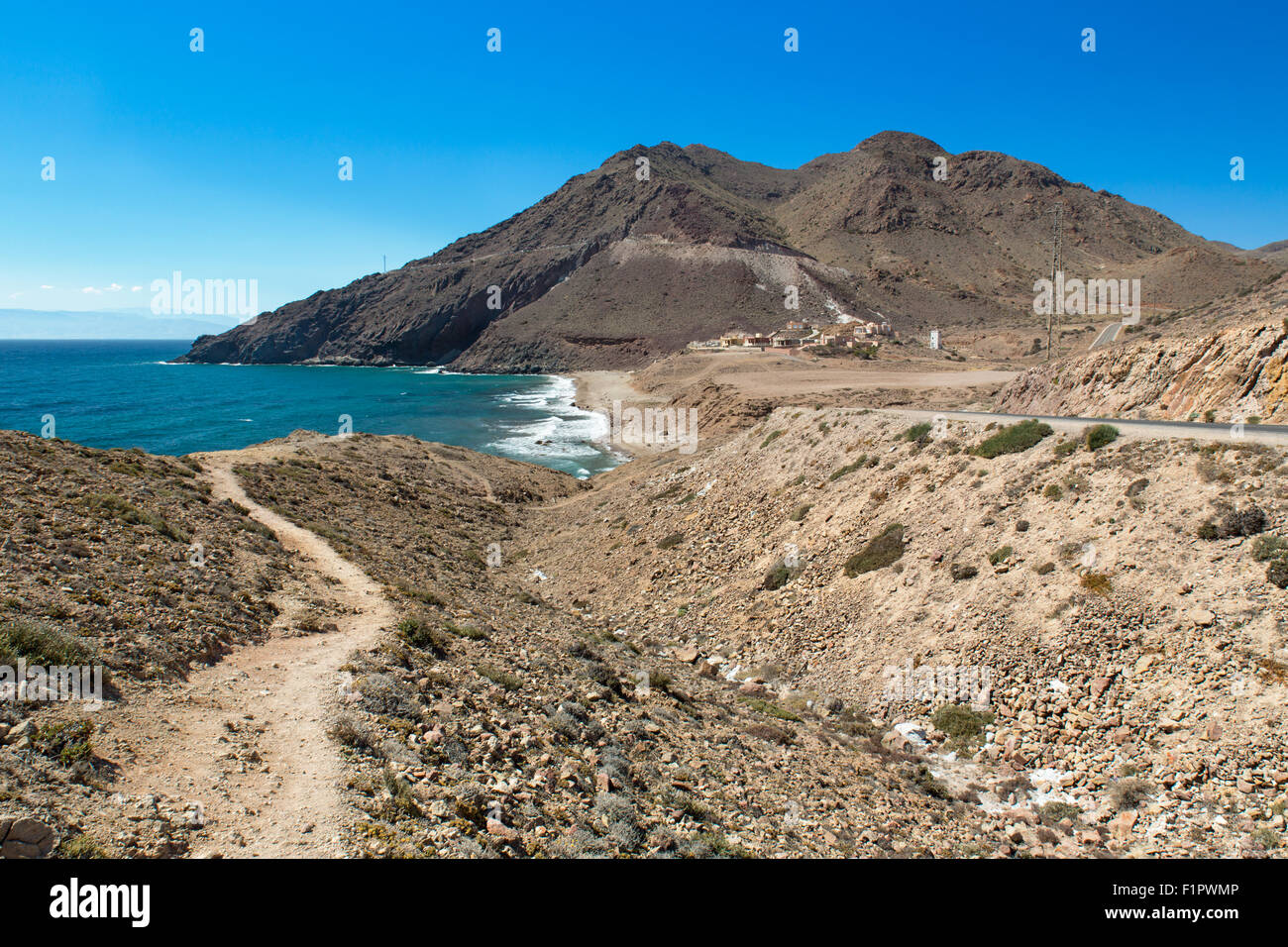 Bucht in Cabo del Gata, Almeria, Spanien Stockfoto