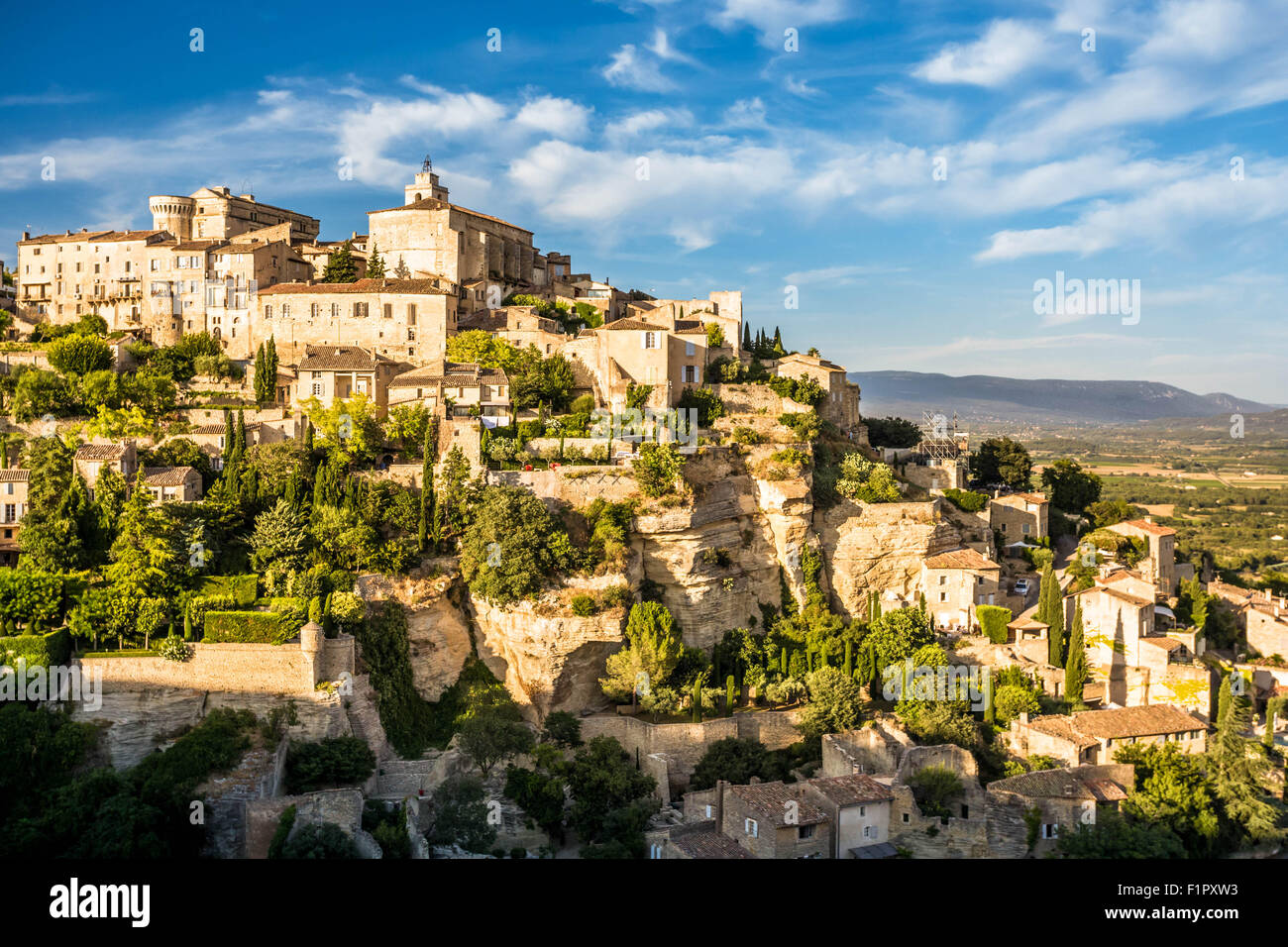 Dorf de Gordes Stockfoto