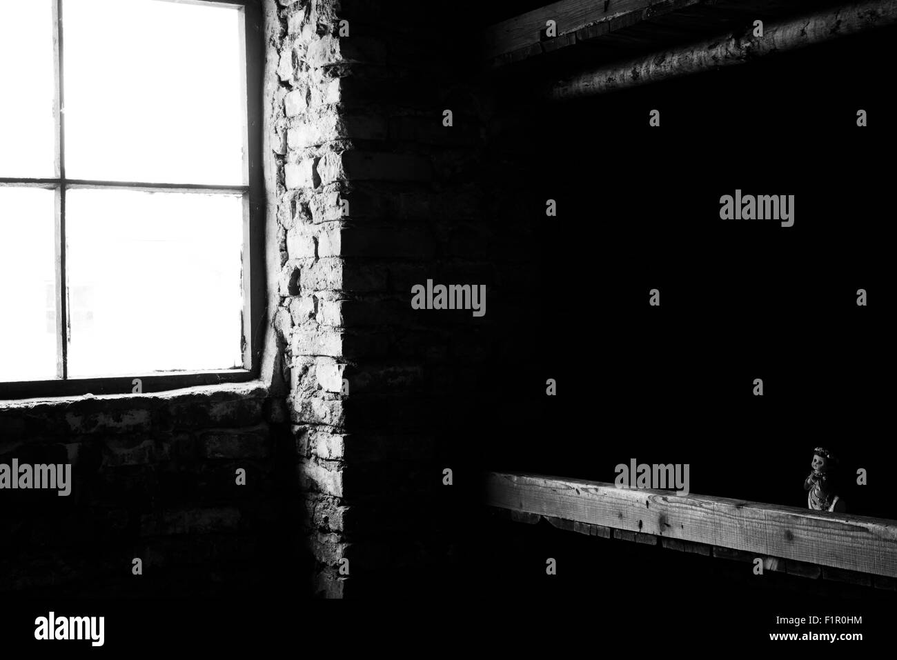 Polen, Lager Birkenau Stockfoto