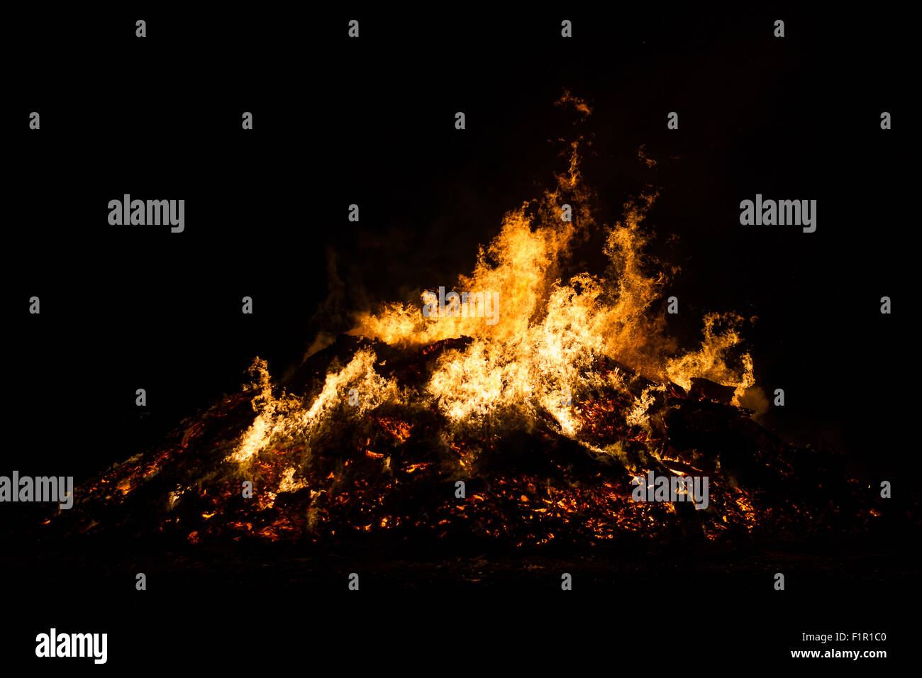 Lagerfeuer Stockfoto