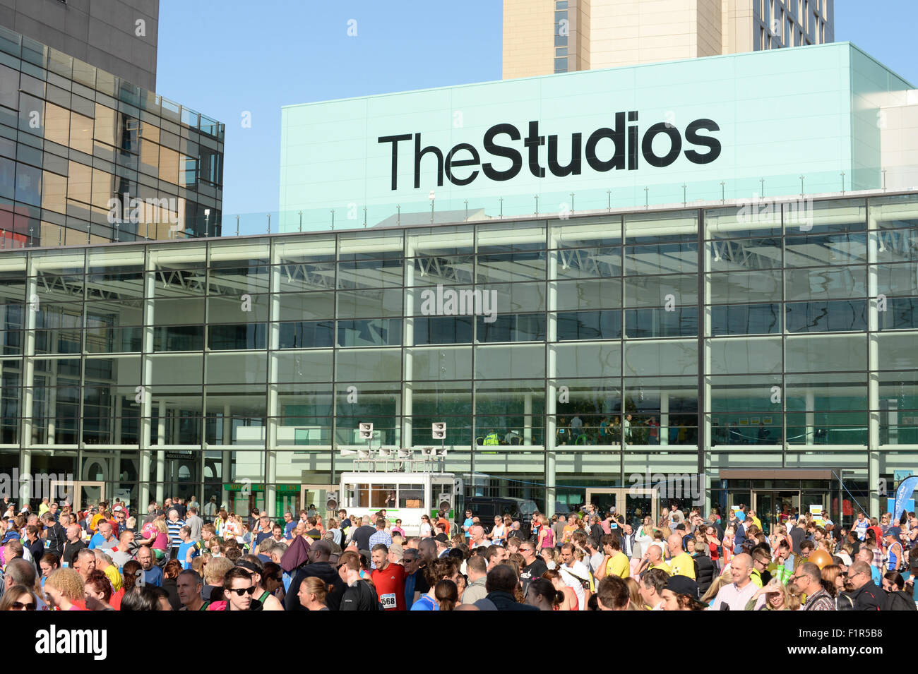 Salford Stadt, UK. 6. September 2015. 6. Sep 2015 Salford Stadt 10 K Rennen Credit: AH288/Alamy Live-Nachrichten Stockfoto