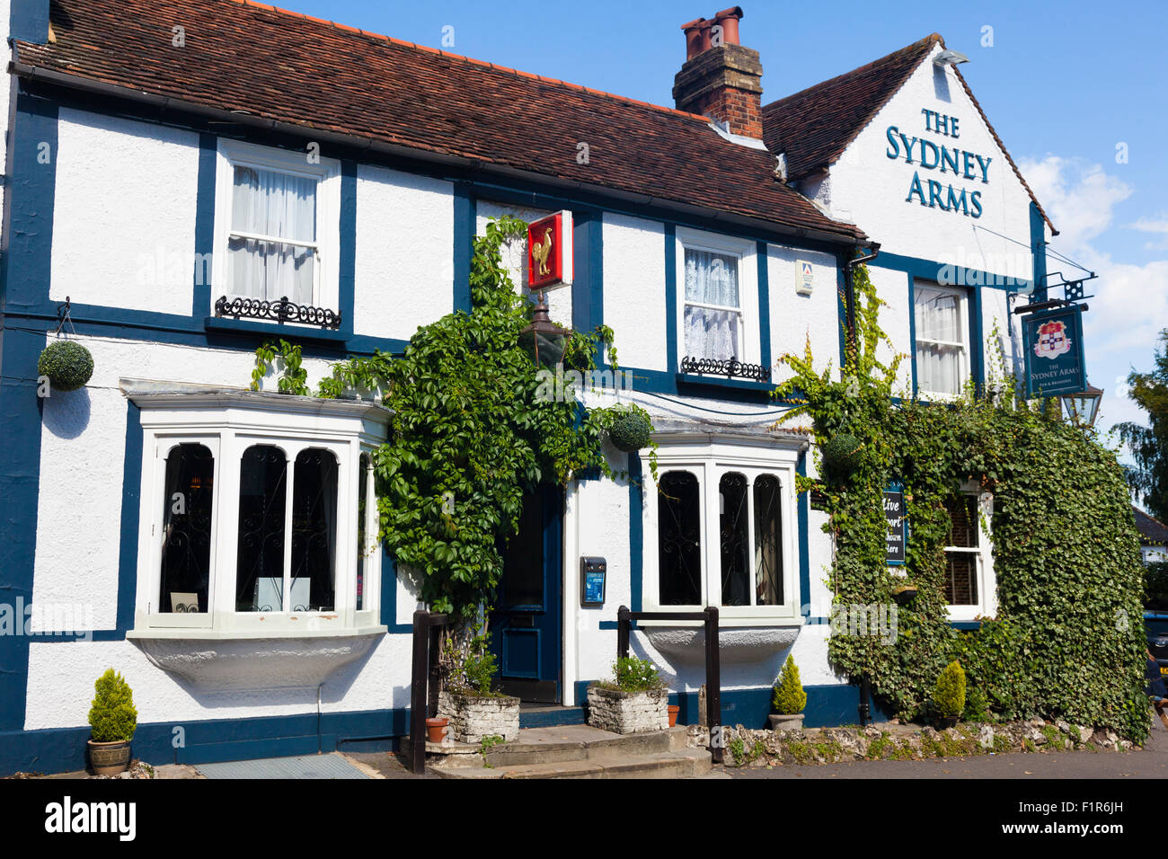 Die Sydney Arms, Gastwirtschaft, alte Perry Street, Chislehurst, Kent, UK Stockfoto
