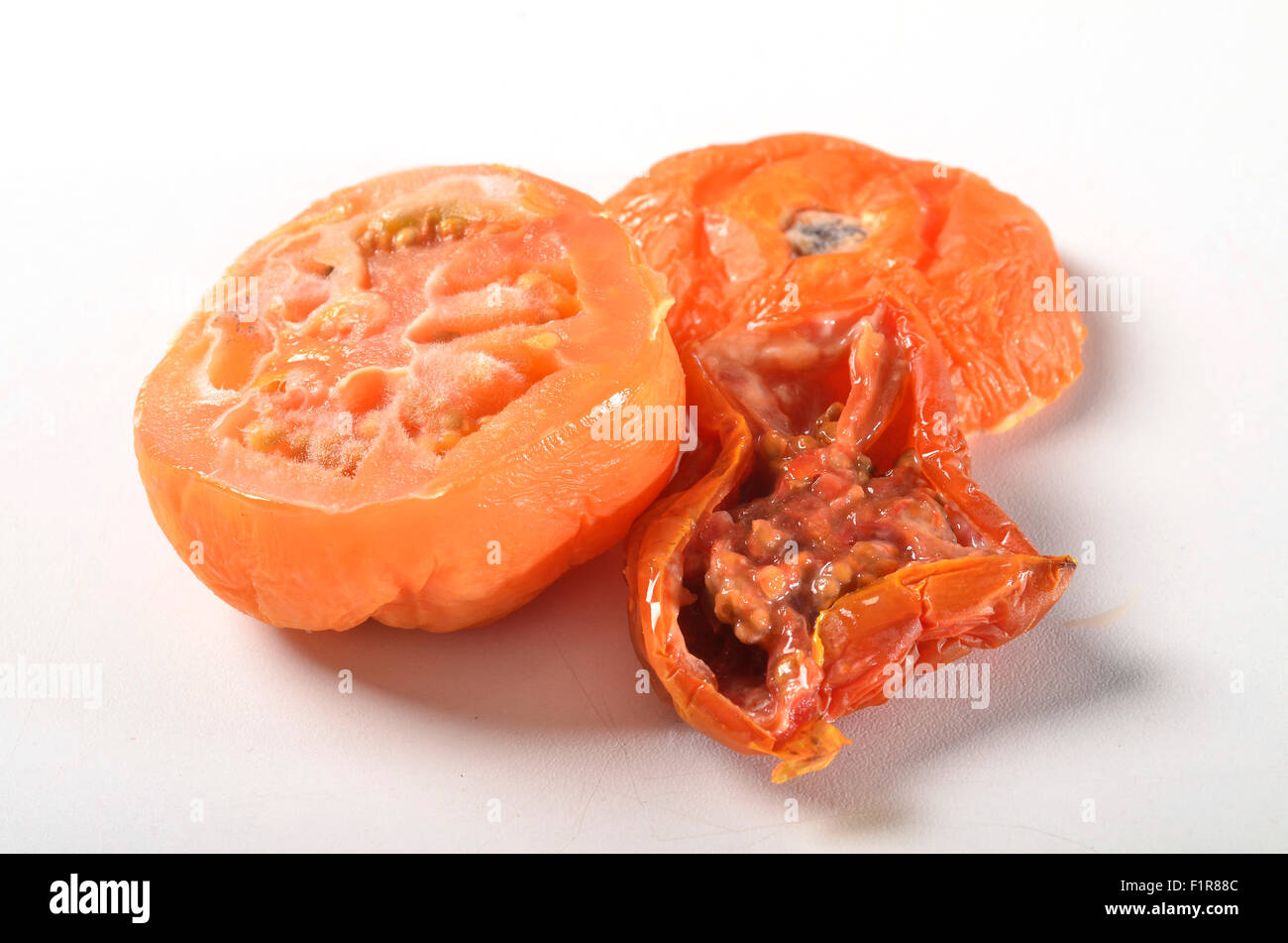 Faule Tomaten Stockfoto