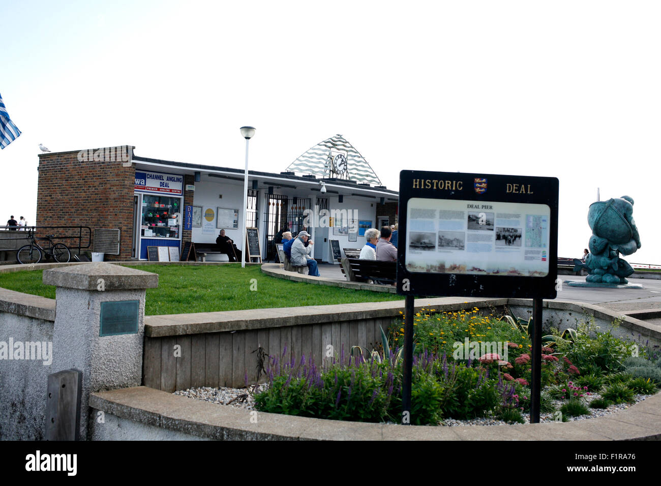 Deal Küstenstadt in East Kent uk september 2015 Stockfoto