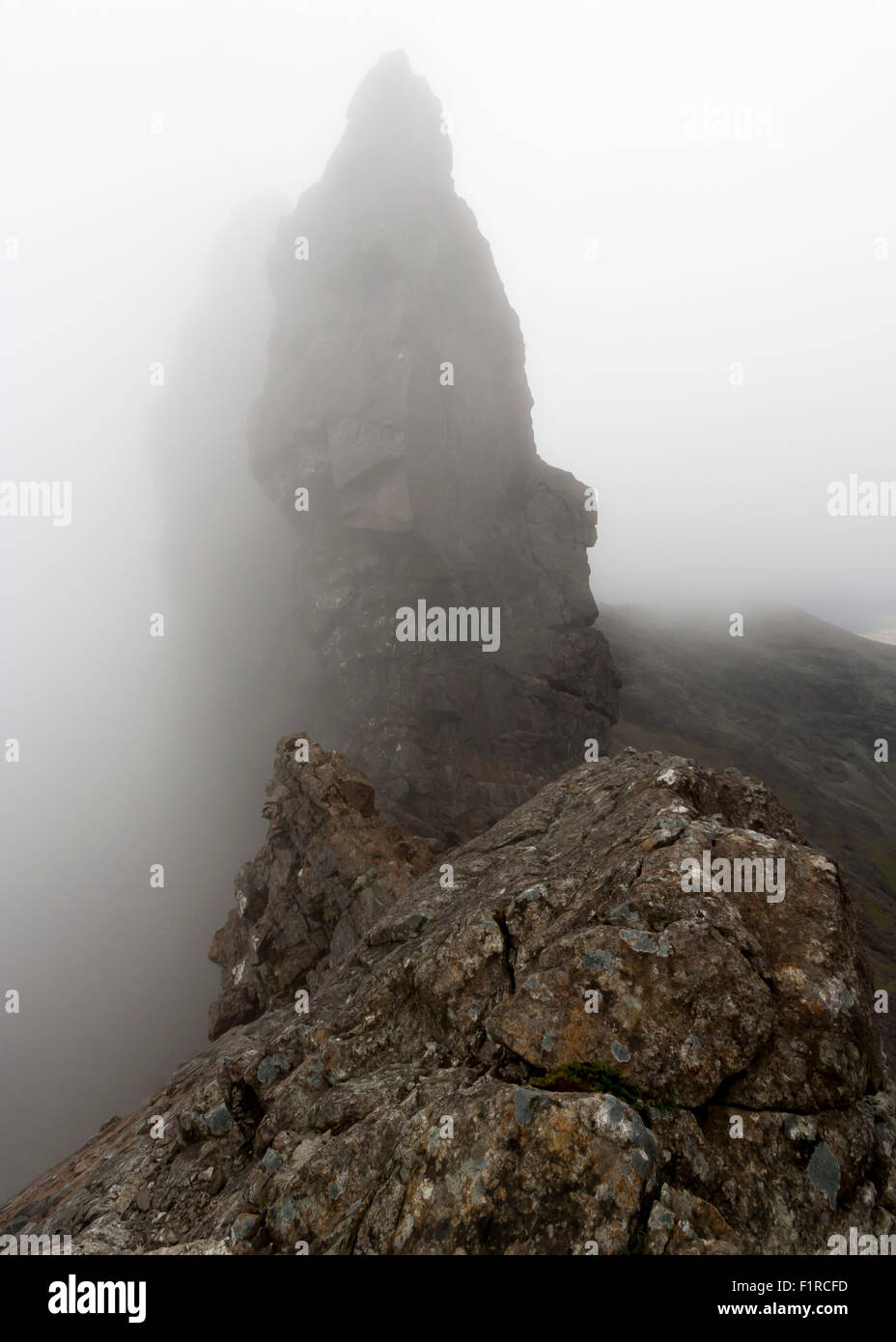 Basteir Zahn, nördlichen Cuillin Isle Of Skye, Schottland, Großbritannien Stockfoto