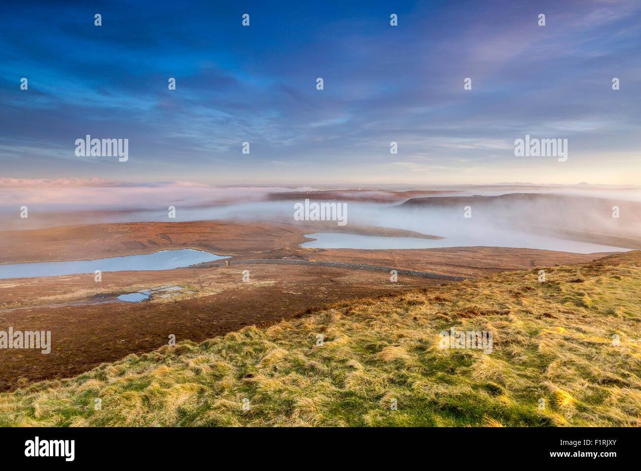 Dunnet Head am nördlichsten Punkt von Festland Großbritannien, Caithness, Highland, Schottland, Vereinigtes Königreich, Europa. Stockfoto