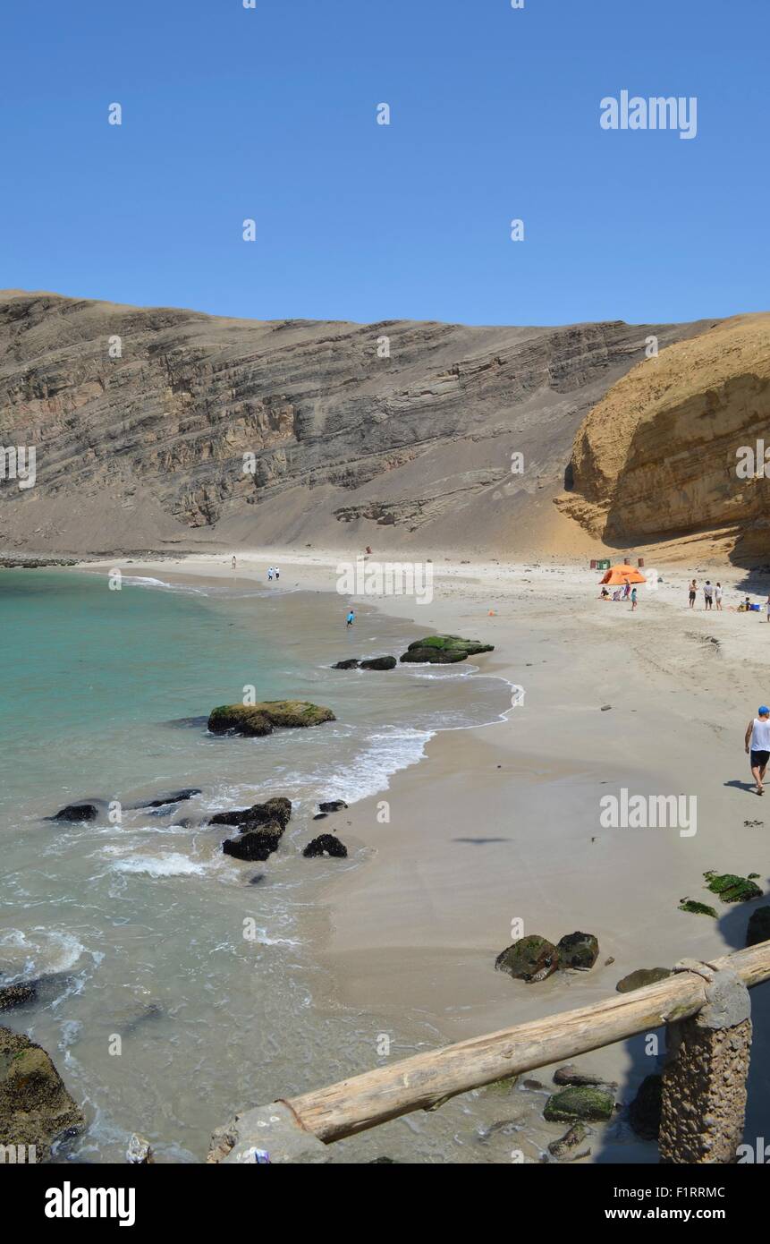 Die Paracas National Reserve, Ica, Peru. Stockfoto