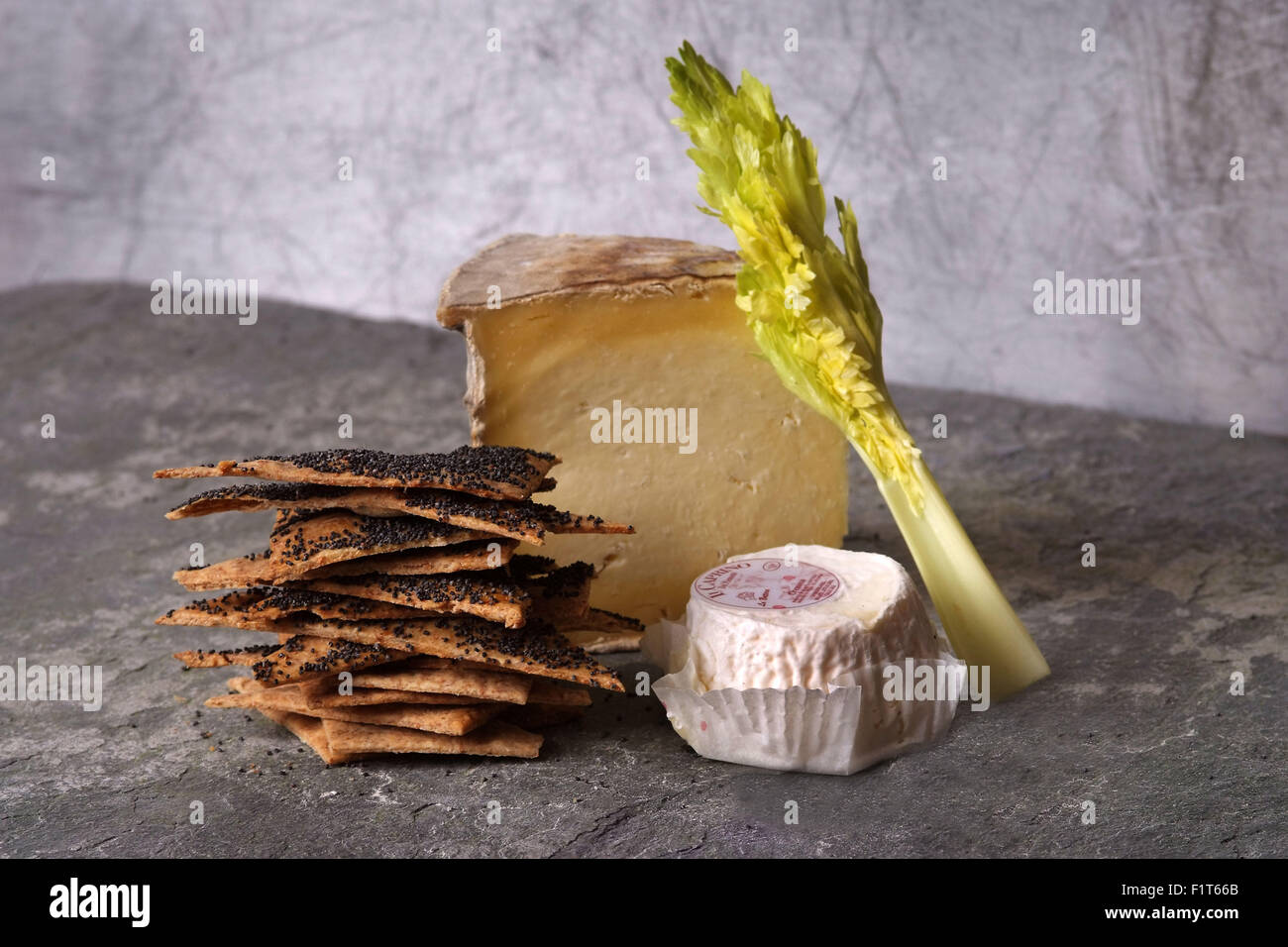 Dinkel Cracker Stockfoto