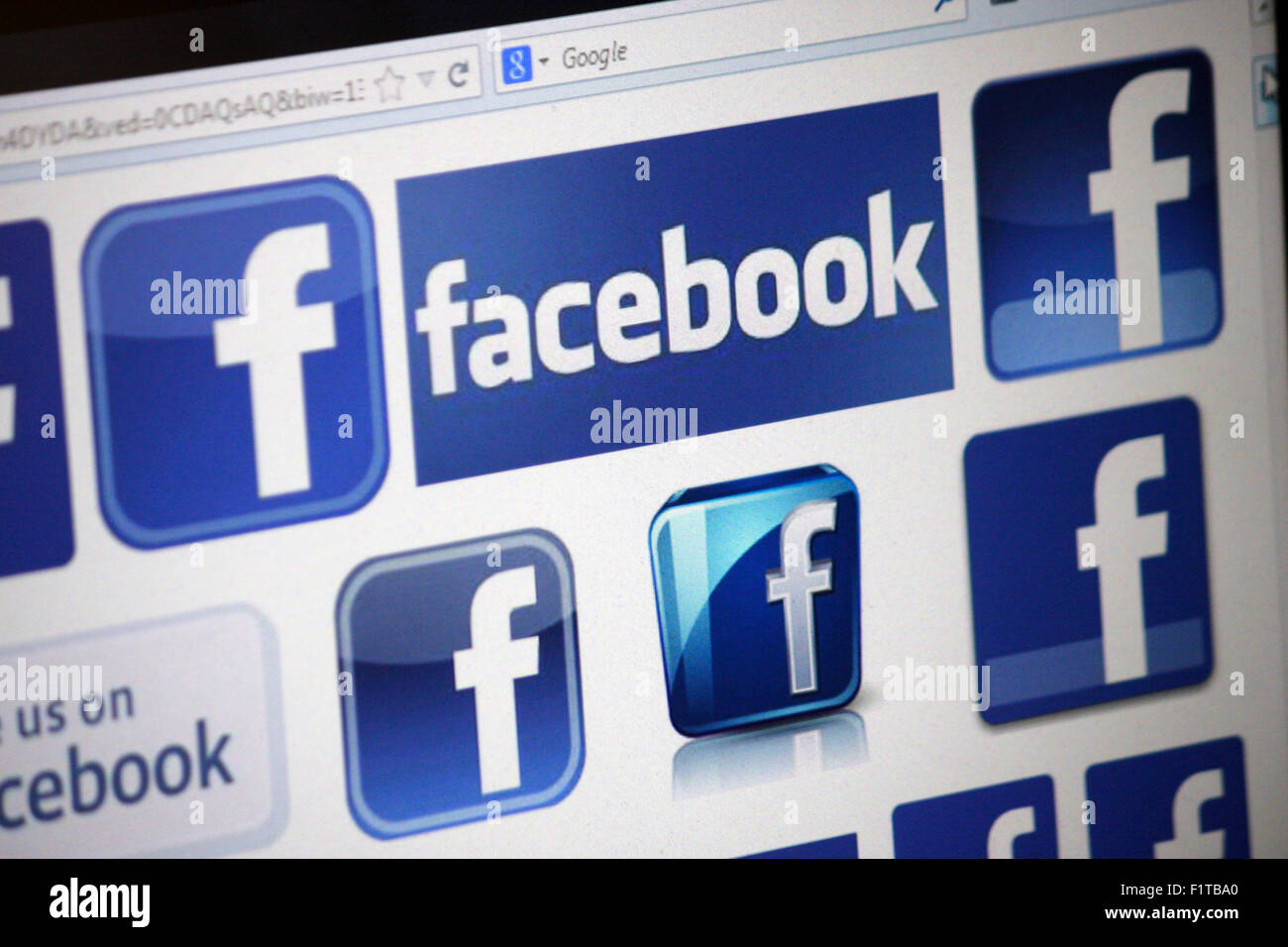 Markenname: "Facebook", Dezember 2013, Berlin. Stockfoto