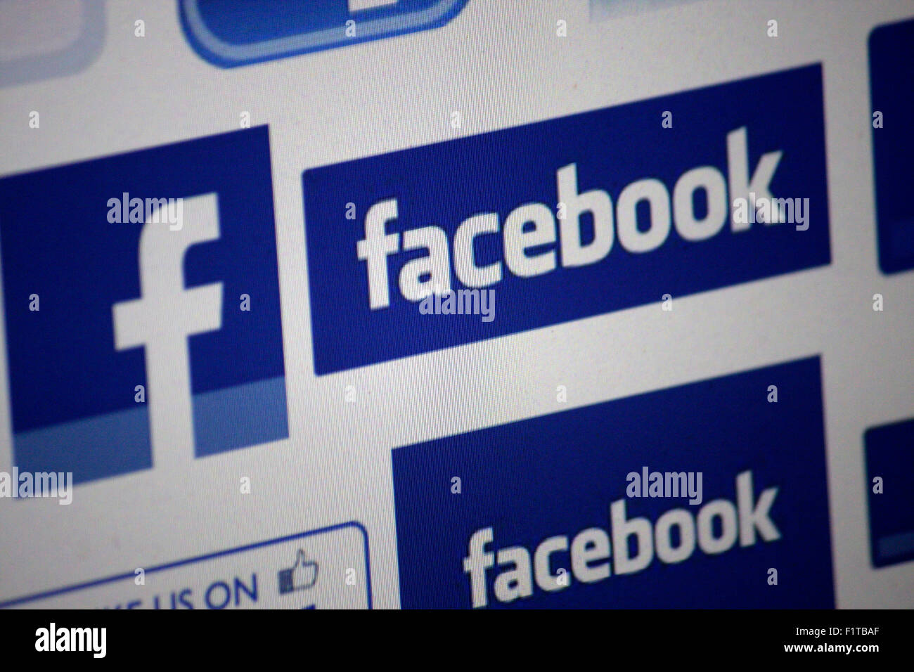 Markenname: "Facebook", Dezember 2013, Berlin. Stockfoto