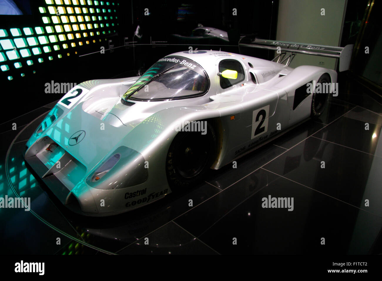 Ein Mercedes C 291 pilotert, November 2013, Berlin. Stockfoto