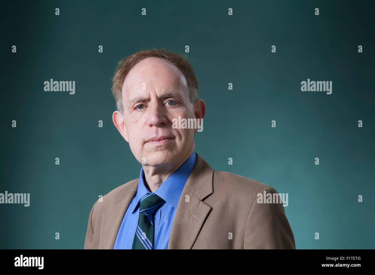 Edward Mendelson ist Professor für Englisch, Autor und Redakteur bei Edinburgh International Book Festival 2015. Edinburgh, Schottland. 18. August 2015 Stockfoto