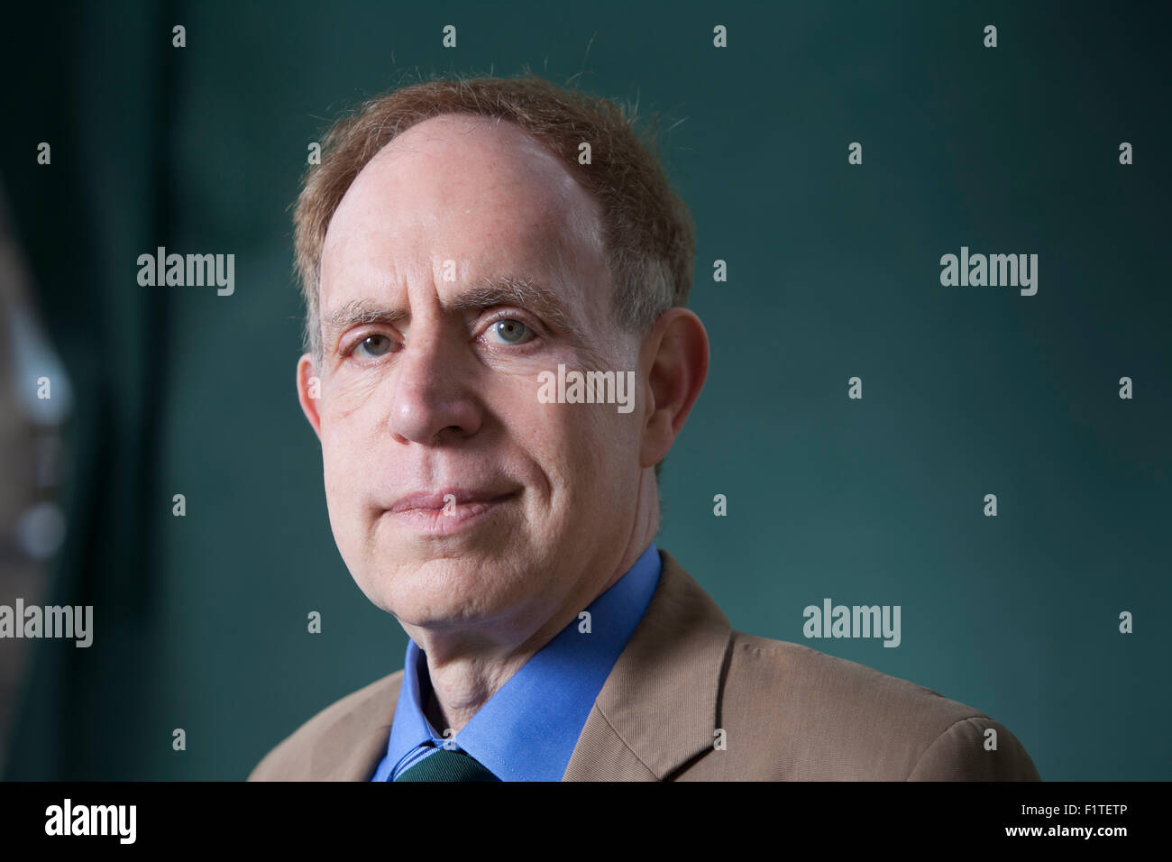 Edward Mendelson ist Professor für Englisch, Autor und Redakteur bei Edinburgh International Book Festival 2015. Edinburgh, Schottland. 18. August 2015 Stockfoto