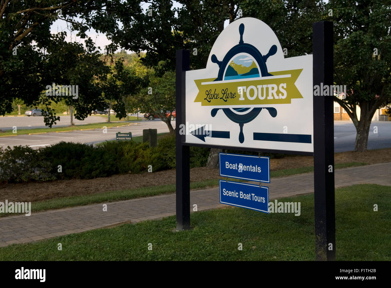 Lake Lure North Carolina USA Stockfoto